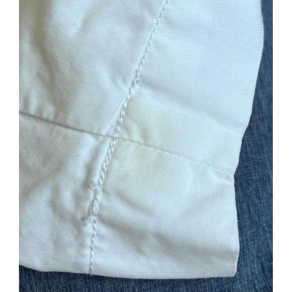 Polo Ralph Lauren Mens White Classic Fit Chino Shorts Size 36 Cotton Twill